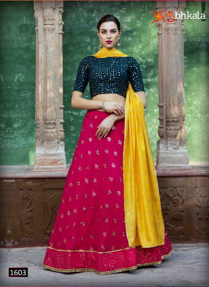 KHUSHBOO BRIDESMAID VOL-10 Latest Fancy Designer Festive Wear Georgette Fancy Thread With Sequence Embroidery Work Lehenga Choli Collection